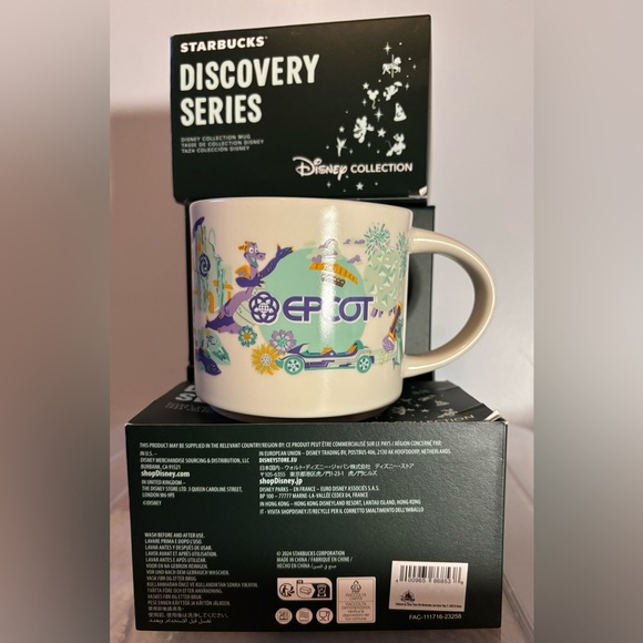Disney Parks Starbucks 2024 EPCOT Discovery Series Mug NIB - Picture 2 of 4